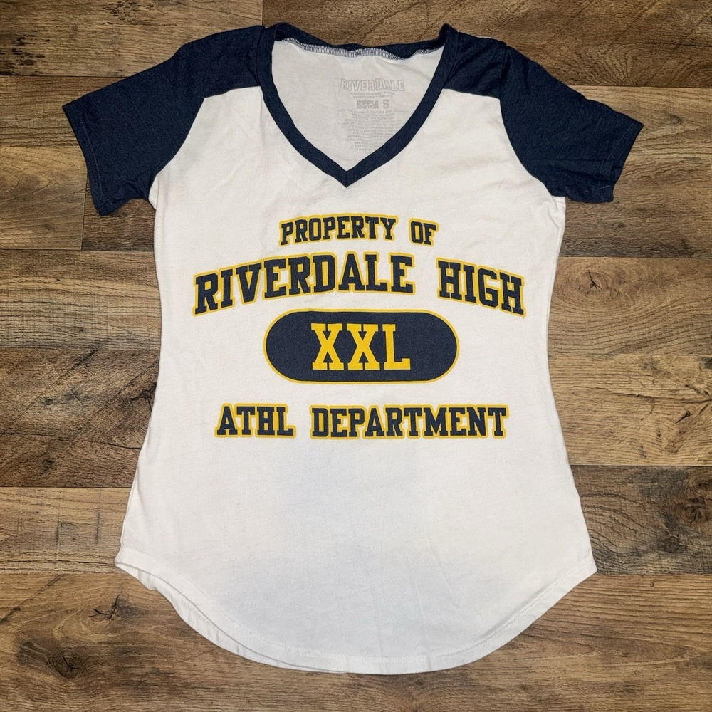 Riverdale High Athletics Dept. T Shirt Womens Size Small